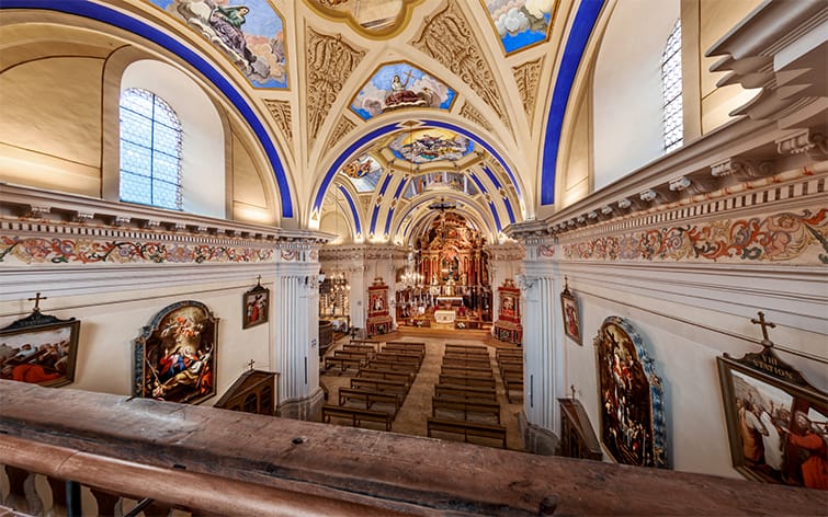 visite virtuelle pour la promotion du patrimoine artistique et religieux