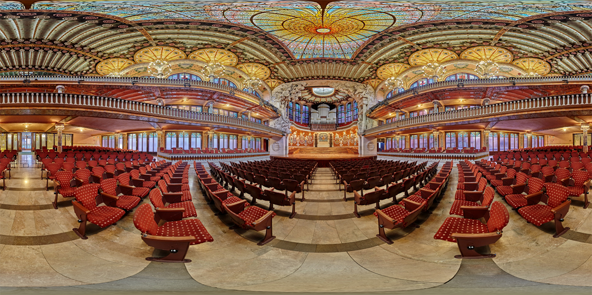 visite virtuelle pour salle de spectacle